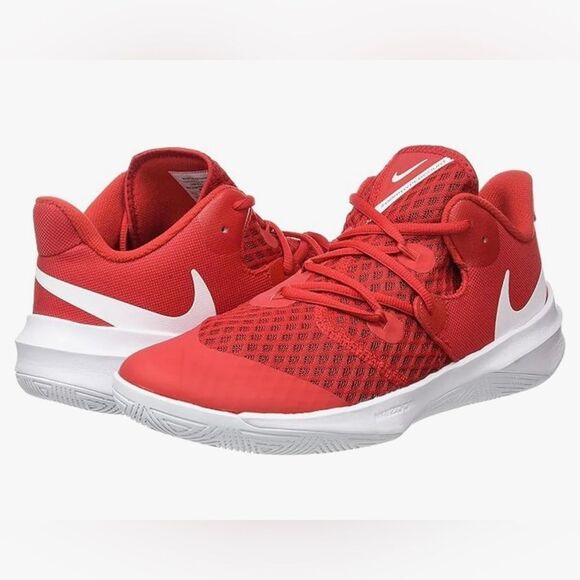 Nike  zoom Hyperspeed Court University Red/White sz 10 - Picture 1 of 15
